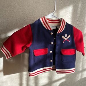 First Impressions Baseball Varsity Sweater (6-9 months)